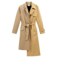 Trench mi-long Beige Bicolore SAVOAR FER x LA REDOUTE