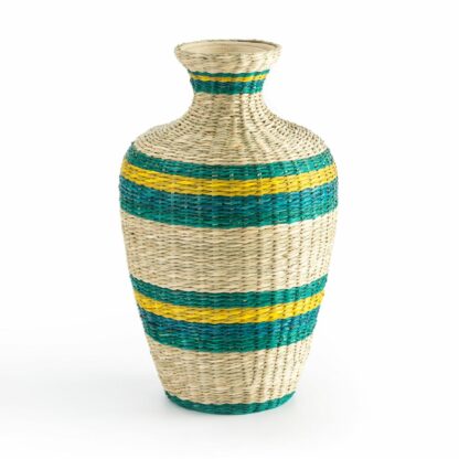 Vase décoratif en bambou H36 cm