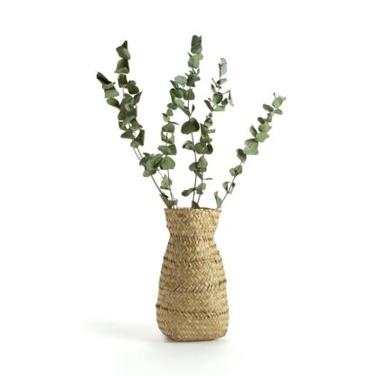Vase décoratif en herbier