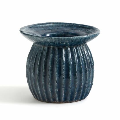 Vase en céramique H24cm Hana Bleu Marine AM.PM