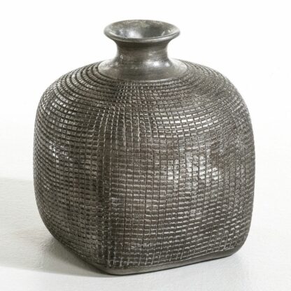 Vase sculpture terre cuite