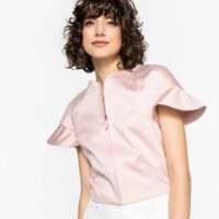 Veste de cerémonie manches courtes Rose Poudré LA REDOUTE COLLECTIONS