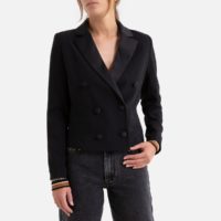 Veste de smoking courte Noir Suncoo