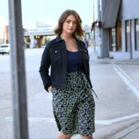 Veste en jean Bleu Brut LA REDOUTE COLLECTIONS PLUS