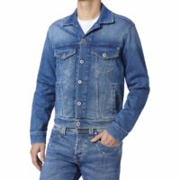 Veste en jean Pinner Bleu Moyen Pepe Jeans