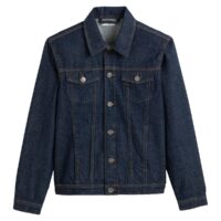 Veste en jean coupe droite Bleu Brut LA REDOUTE COLLECTIONS