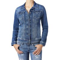 Veste en jean coupe droite Stone Washed Pepe Jeans