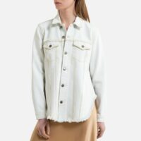 Veste en jean droite CABRIERE Bleu Denim MES DEMOISELLES