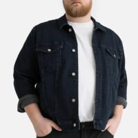 Veste en jean grande taille Bleu Marine LA REDOUTE COLLECTIONS PLUS