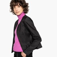 Veste jacquard Jacquard Noir LA REDOUTE COLLECTIONS