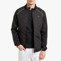 Veste légère à capuche Jcomultiquilted Bomber Noir jack & jones