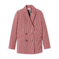 Veste tailleur double boutonnage pied de poule Carreaux Pied De Poule LA REDOUTE COLLECTIONS