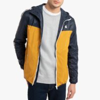 Veste zippée à capuche Jorbilly Bleu Jaune jack & jones