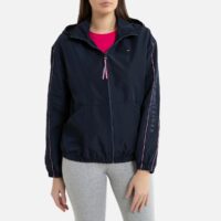 Veste zippée à col montant Marine Tommy Hilfiger