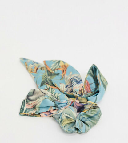 ALDO - Alfandega - Chouchou foulard à imprimé tropical-Multi Asos