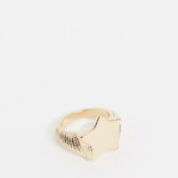 ASOS DESIGN - Bague d'auriculaire avec motif étoile - Doré Asos