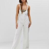 Amuse Society - Betina - Combinaison - Blanc cassé Asos