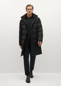 Anorak imperméable plume recyclée Nouvelle collection MANGO MAN