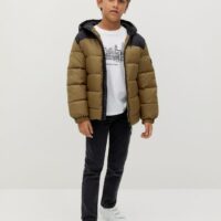 Anorak matelassé capuche Nouvelle collection MANGO KIDS