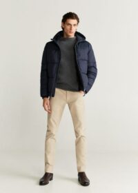 Anorak thermique capuche Nouvelle collection MANGO MAN