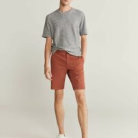 Bermuda chino coton Nouvelle collection MANGO MAN