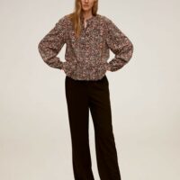 Blouse en imprimé floral Nouvelle collection MANGO