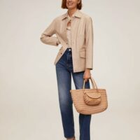 Blouson cuir Nouvelle collection MANGO