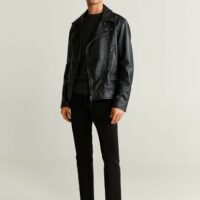 Blouson perfecto nappa revers Nouvelle collection MANGO MAN