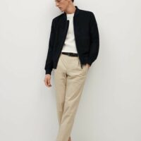 Bomber imitation daim Nouvelle collection MANGO MAN