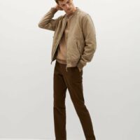 Bomber imitation daim Nouvelle collection MANGO MAN