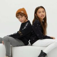 Bottines en cuir lacées Nouvelle collection MANGO KIDS