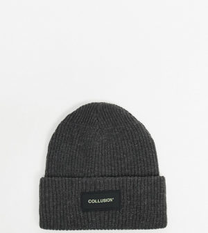 COLLUSION Unisex - Bonnet - Cendré-Gris Asos