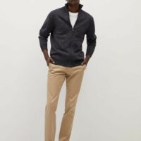 Cardigan jaspé en laine Nouvelle collection MANGO MAN