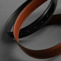 Ceinture en cuir Nouvelle collection MANGO MAN