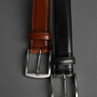 Ceinture en cuir Nouvelle collection MANGO MAN