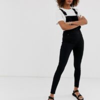 Cheap Monday - Salopette effet seconde peau-Noir Asos