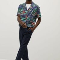 Chemise fluide hawaïenne Nouvelle collection MANGO MAN