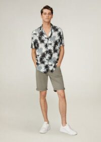 Chemise fluide hawaïenne Nouvelle collection MANGO MAN