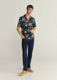 Chemise fluide hawaïenne Nouvelle collection MANGO MAN