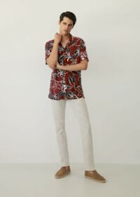 Chemise fluide hawaïenne Nouvelle collection MANGO MAN