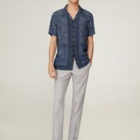 Chemise fluide hawaïenne Nouvelle collection MANGO MAN