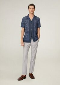 Chemise fluide hawaïenne Nouvelle collection MANGO MAN