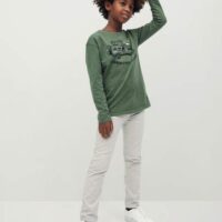 Chemise imprimée coton Nouvelle collection MANGO KIDS