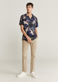 Chemise imprimée fluide Nouvelle collection MANGO MAN