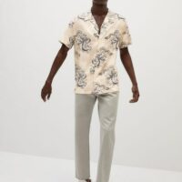 Chemise imprimée fluide Nouvelle collection MANGO MAN