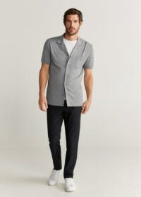 Chemise maille coton Nouvelle collection MANGO MAN