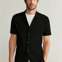 Chemise maille coton Nouvelle collection MANGO MAN