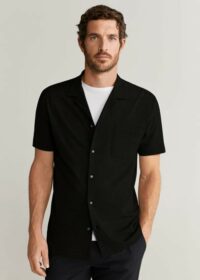 Chemise maille coton Nouvelle collection MANGO MAN