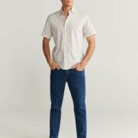 Chemise regular fit en imprimé floral Nouvelle collection MANGO MAN