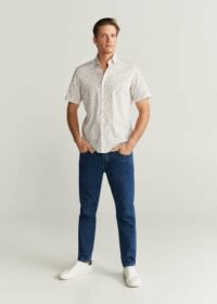 Chemise regular fit en imprimé floral Nouvelle collection MANGO MAN